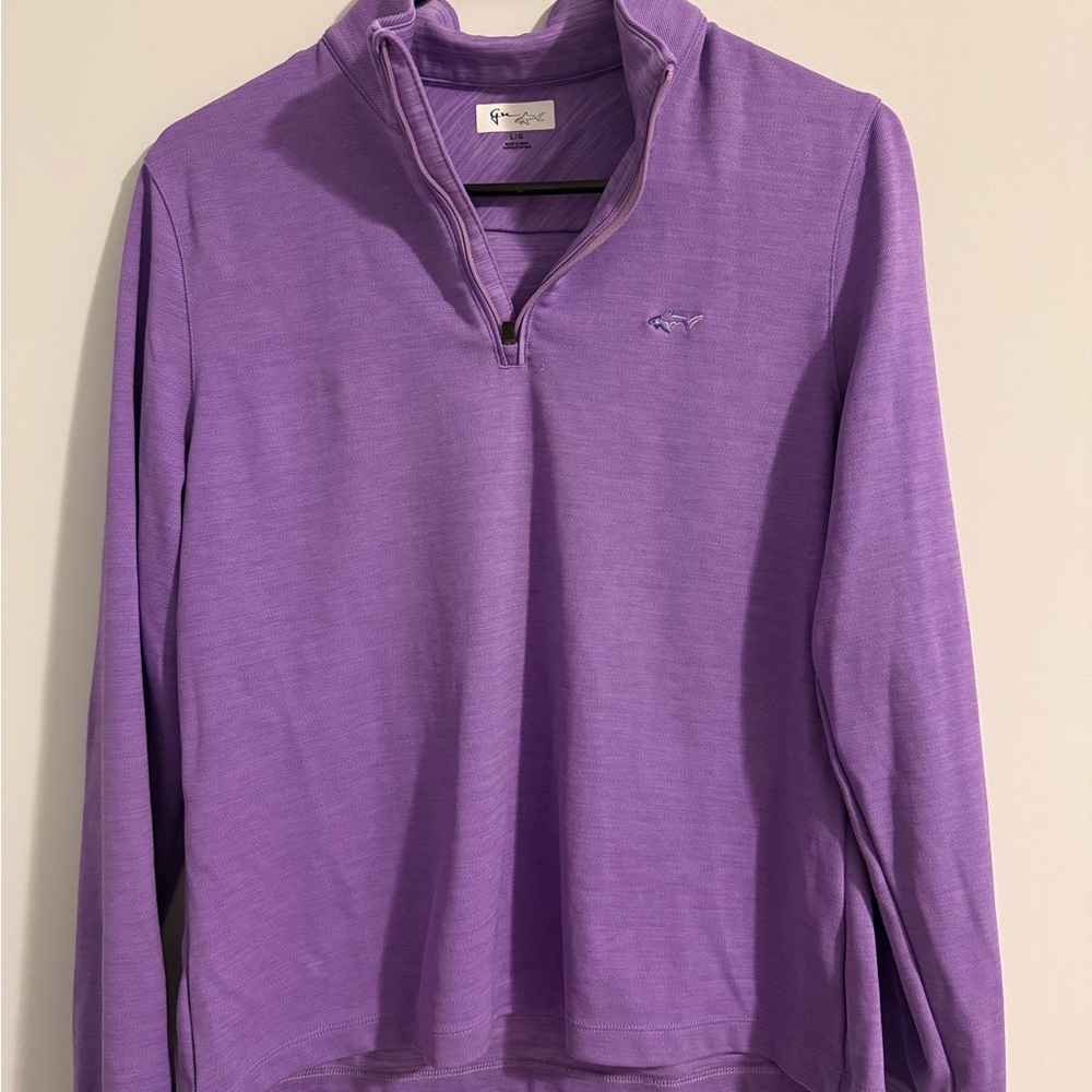 Greg Norman Women's Purple quarter zip pullover size Large